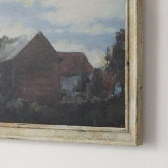 House Amidst The Trees Framed Canvas 16x10 - Threshold Studio McGee Wall Art - Picture 3 of 4